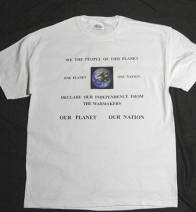 photo of T-shirt front